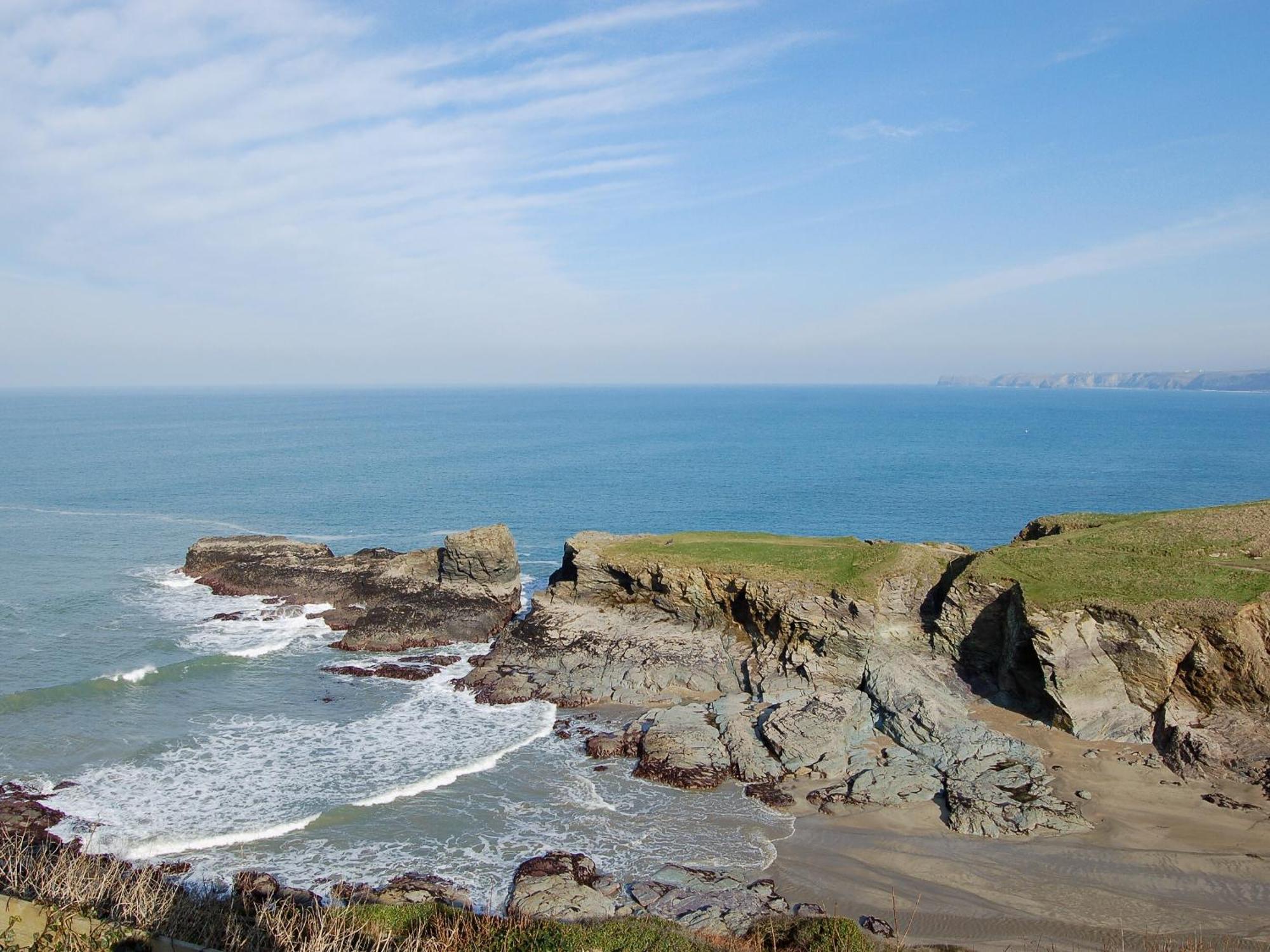 Knights Den Vila Port Isaac Exterior foto