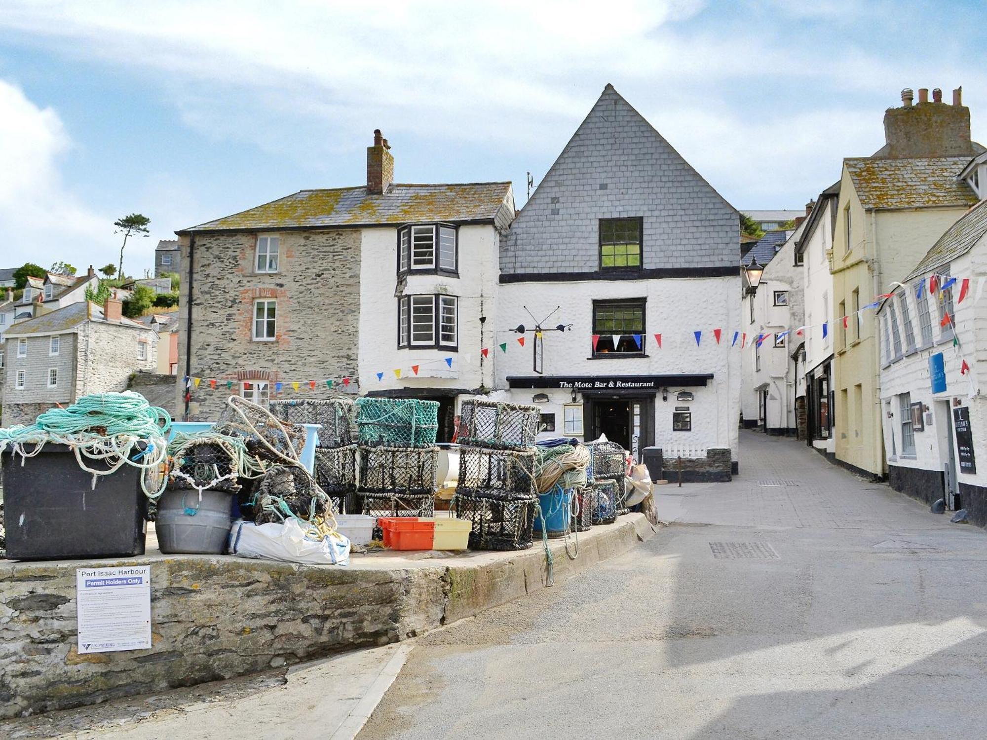 Knights Den Vila Port Isaac Exterior foto